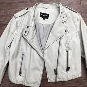 MEMBERS ONLY Cropped Leather Jacket